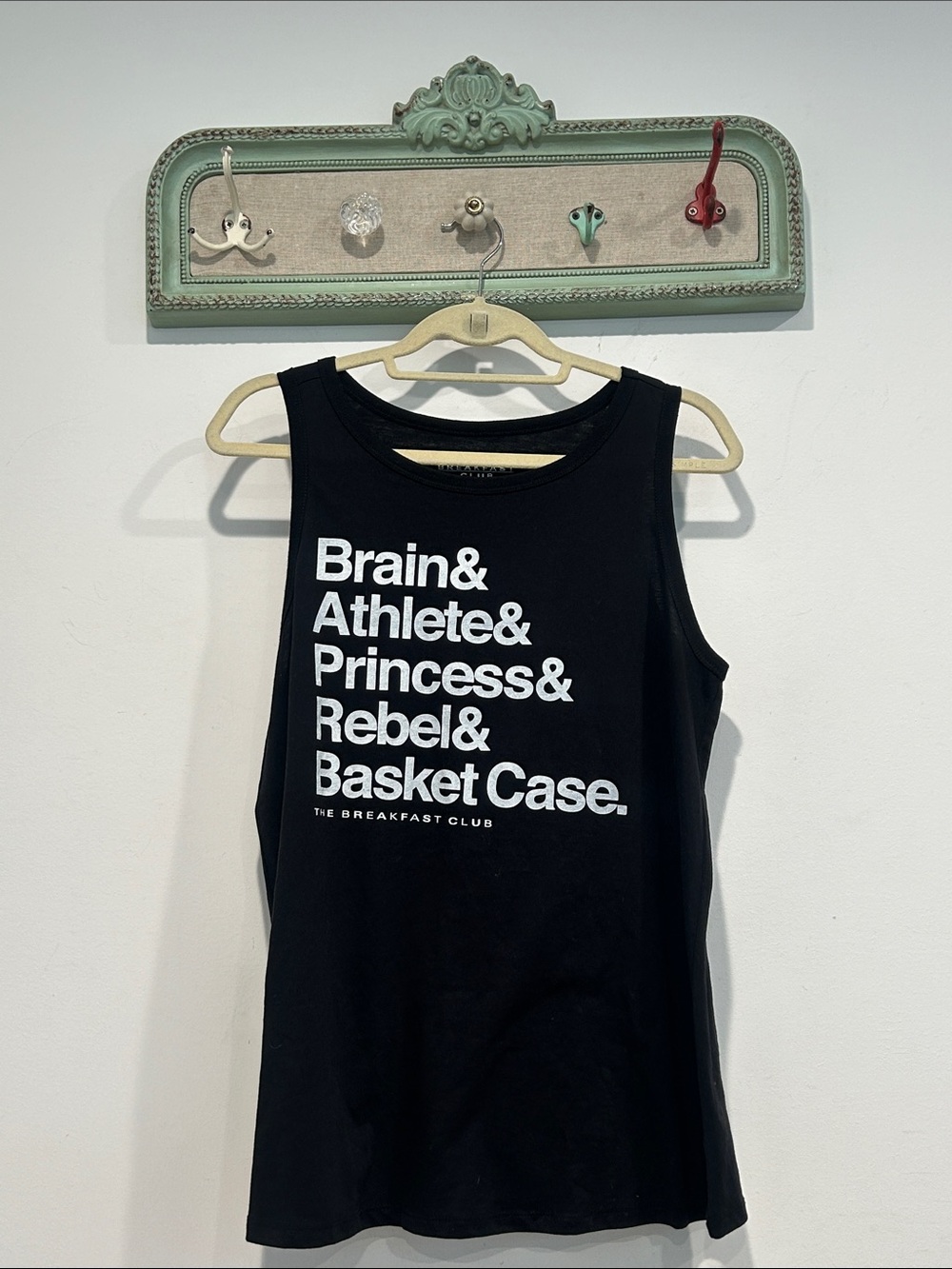 The Breakfast Club Cult Classic Movie Black Graphic Tank Top Women's